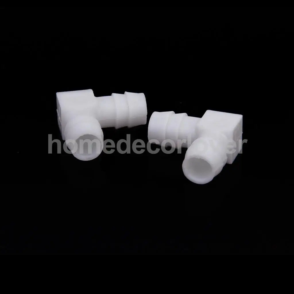2 шт 12 мм равный локоть соединитель аквариумный водный шланг Труба Столяр DIY