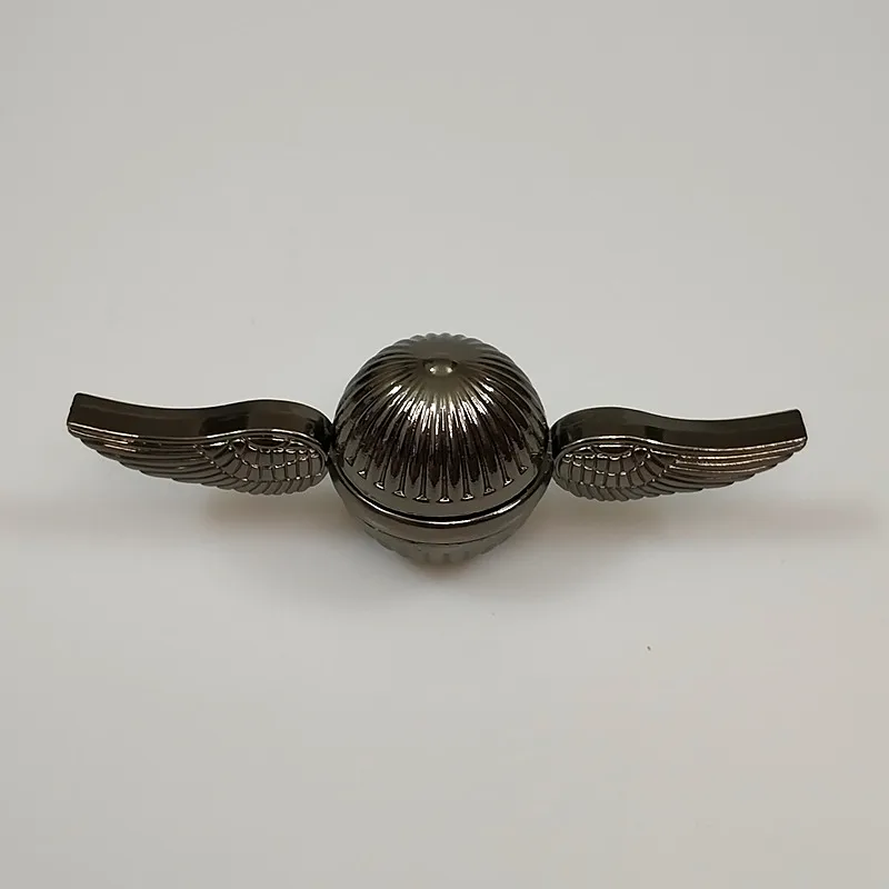 black large size Капитан Америка Купидон Тор молот Спиннер EDC ручной Спиннер СДВГ Дети Рождественские подарки металлические пальчиковые игрушки Спиннеры - Цвет: black large size