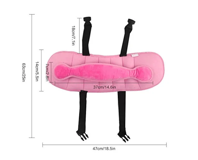 Фиксатор на подголовник автомобильного сиденья Регулируемый мягкий для сна