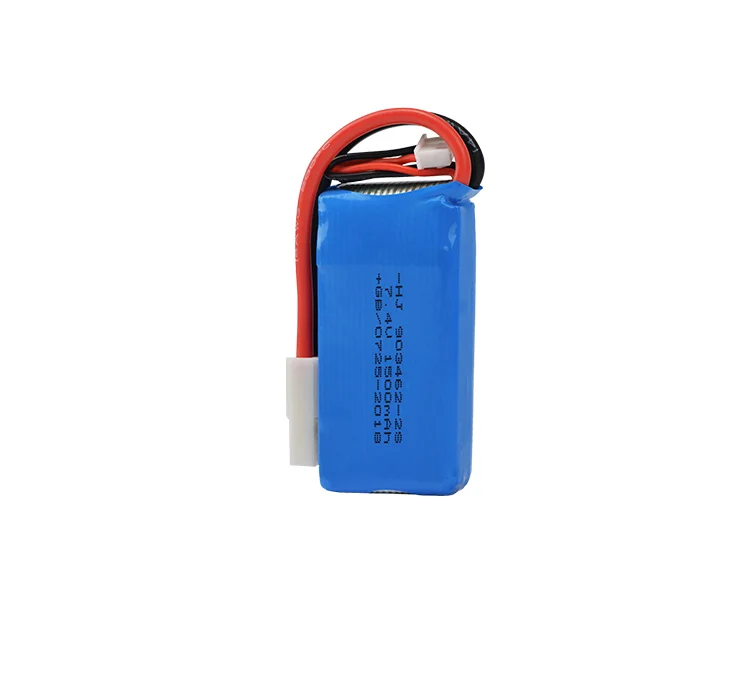 Rc Lipo батарея 7 4 V 1500mAh 2S EL2P разъем для FT009 лодки/Rc игрушки | Игрушки и хобби