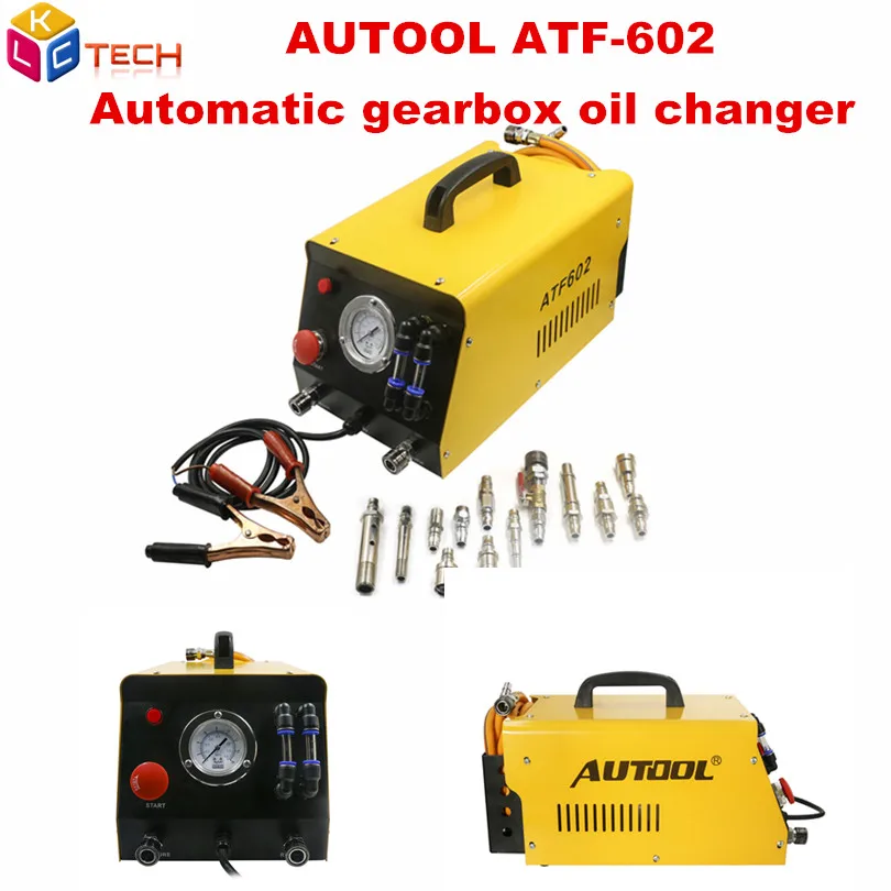 Оригинальный AUTOOL ATF602 12V автоматическая коробка передач машина для очистки масла