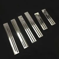 FOR Mitsubishi Eclipse Cross 2017 2018 Stainless Steel Inside + Outside Door Sill Protector Pedal Scuff Plate Cover Trims 6PCS