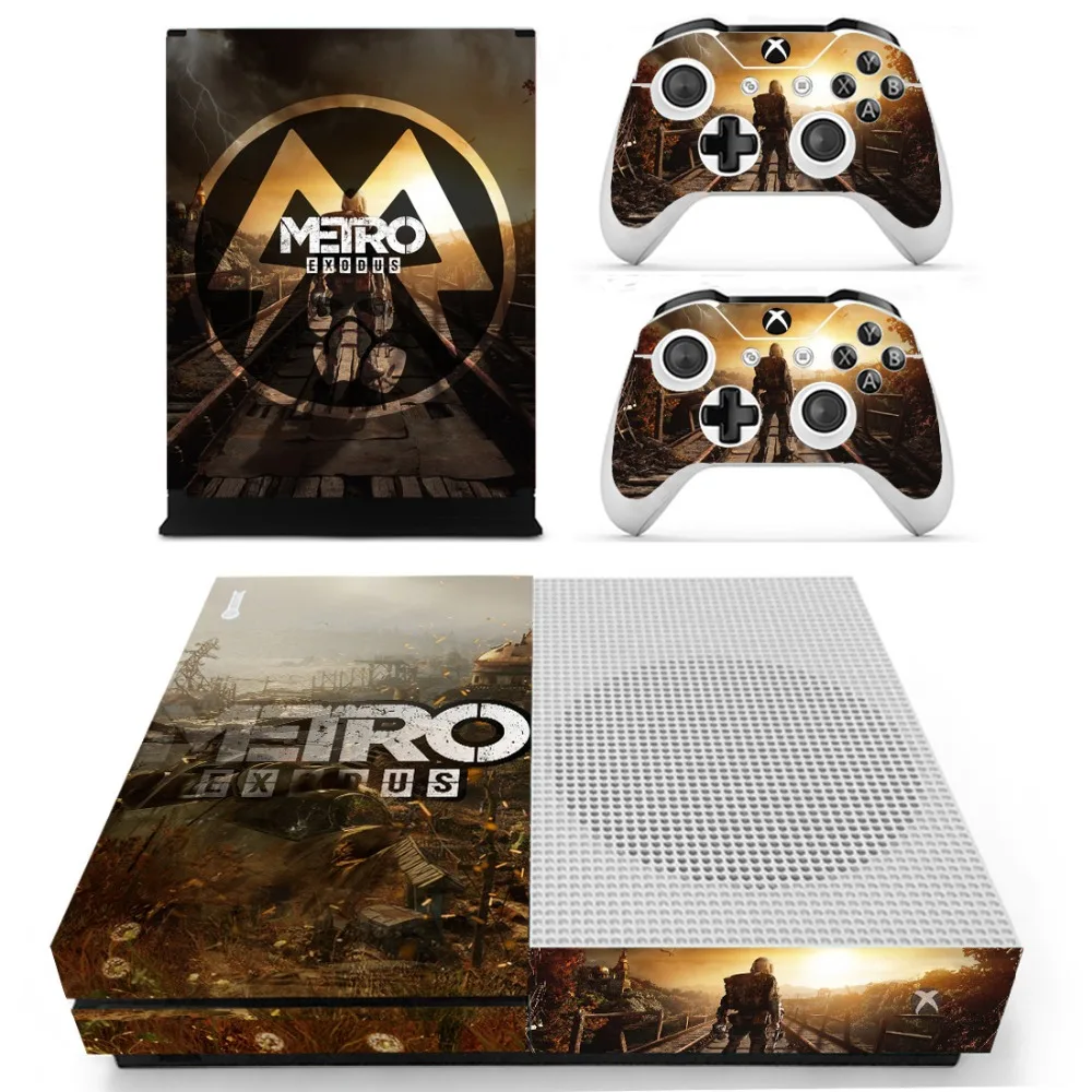 Metro виниловая наклейка игровая консоль кожа Наклейка Обложка протектор для xbox ONE S