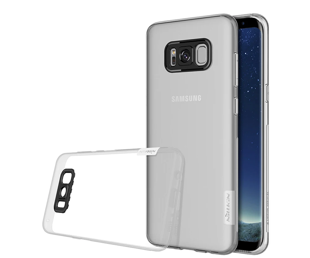 Для galaxy s8 Plus чехол Nillkin натуральный прозрачный мягкий кремний защитные чехлы из ТПУ для samsung galaxy s8 Plus S8+ чехол