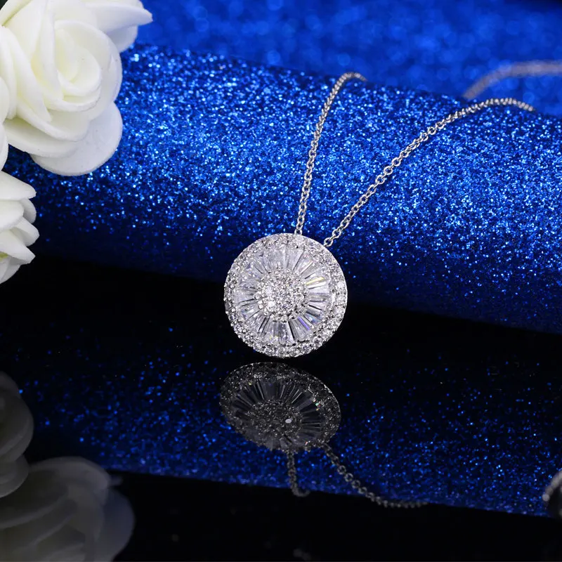 Набор из колье и серёг с фианитом|necklace earrings jewelry set|brand setsjewelry sets |