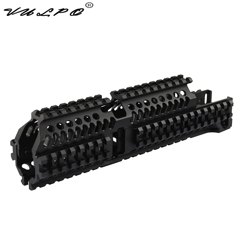 VULPO высокое качество Тактический AK47 Quad Rail Пикатинни Handguard системы для АК страйкбол AEG