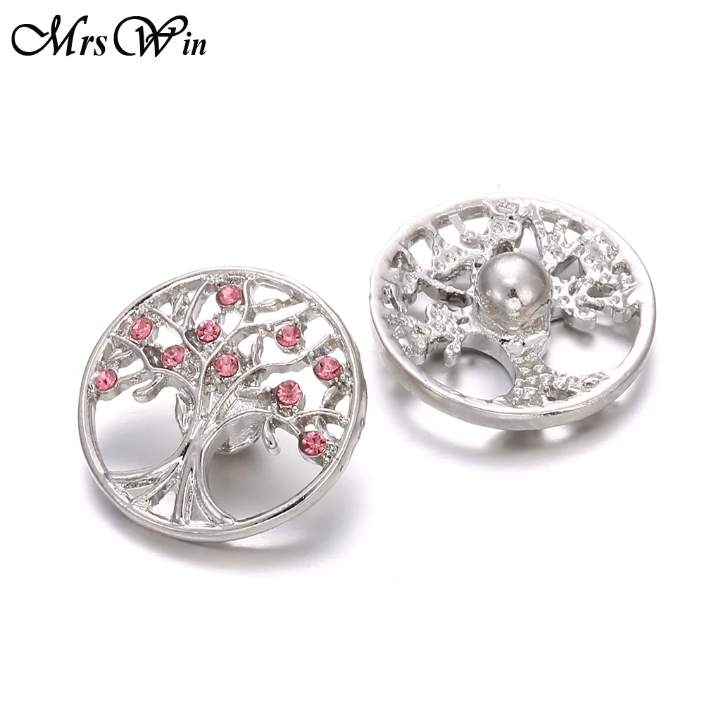 6 шт./лот 2019 новые ювелирные изделия из горного хрусталя металлическая кнопка