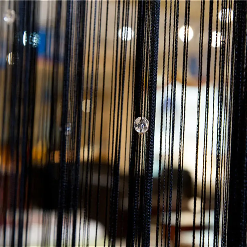 Декор для дома занавески из бисера двери окна панель комнаты блестящий