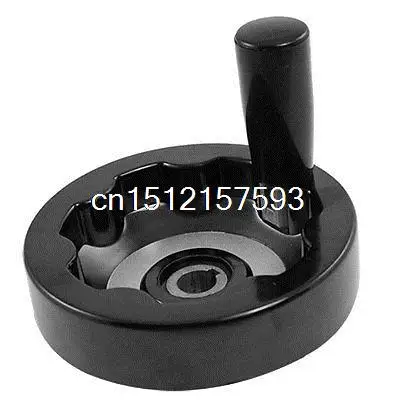 Складная Вращающаяся ручка 100 мм Диаметр ручного колеса Blk | Инструменты