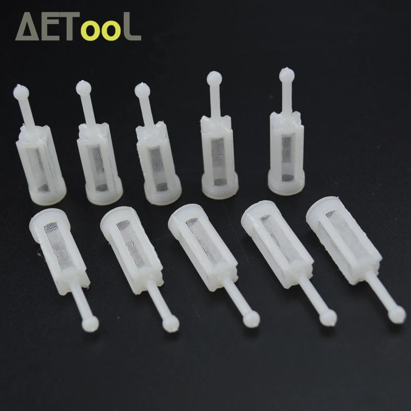 AETool 10 шт. пластиковый распылитель гравитационного типа фильтр диаметр 11 мм общая