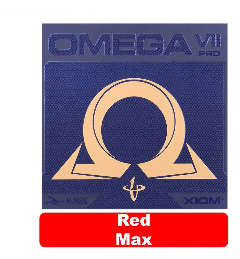 Xiom Omega Vii Pro ракетка для настольного тенниса резиновая ракетка для пинг понга сделано в германии - Цвет: OMEGA 7 pro