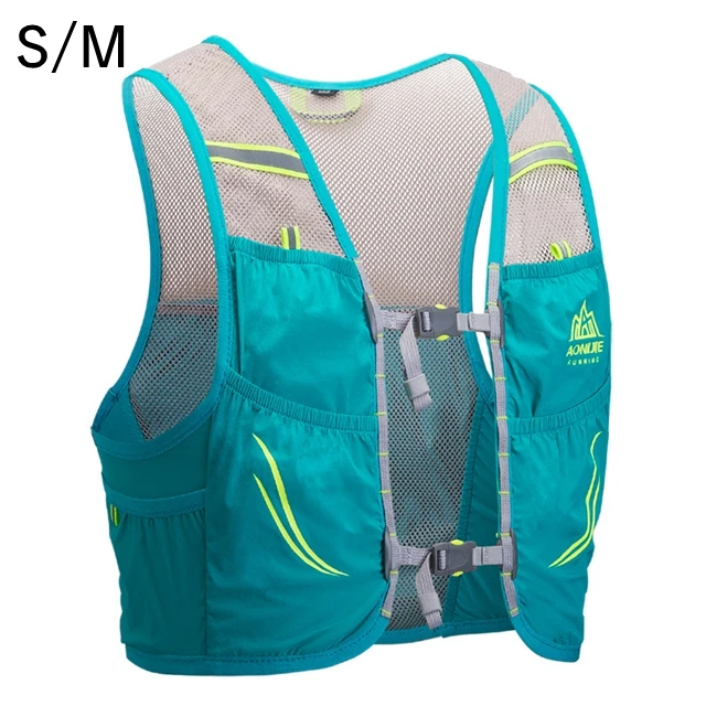 Mint Green.SM Aonijie C932 2.5L жилет для бега Легкий Рюкзак дышащий Велоспорт марафон Портативный Сверхлегкий Нейлон Туризм Спорт - Цвет: Mint Green.SM