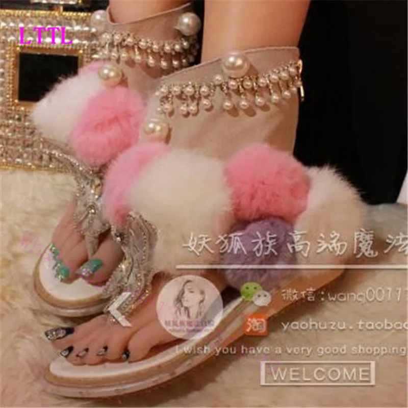 Римские сандалии свет последней Стильные feminina жемчугом Zapatos Mujer Туфли с бабочками
