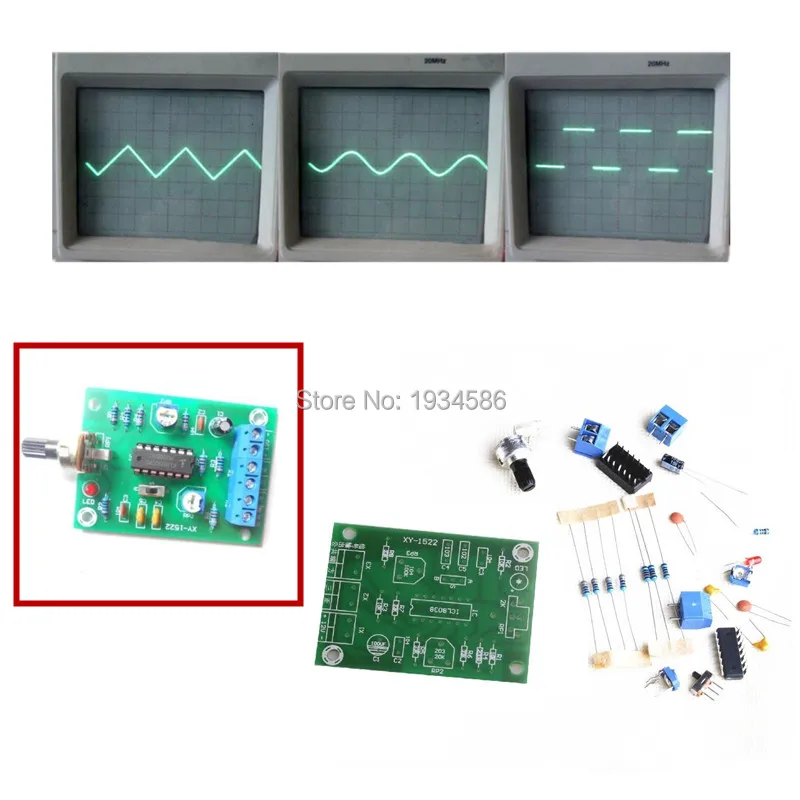 Электронный комплект DIY 50 5 кГц ICL8038 асинхронный монолитный генератор сигналов