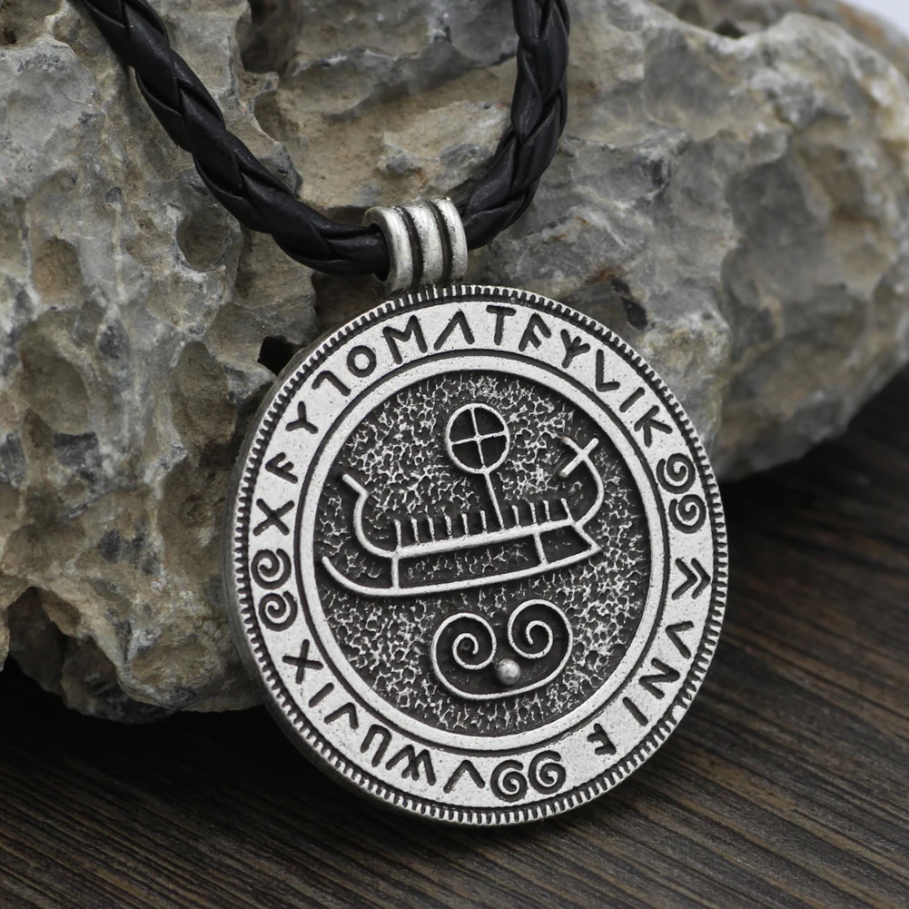 Viking Men Odin Wolf In Vanir меч с Скандинавская Руна drakkkar кулон ожерелье ювелирные