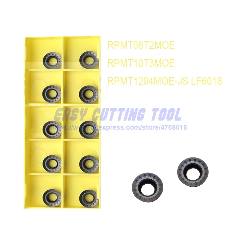 Фрезерные Вставки R4 R5 R6 твердосплавные вставки LF6018 RPMT10T3MOE RPMT08T2MOE * 10 шт. R6|Токарный