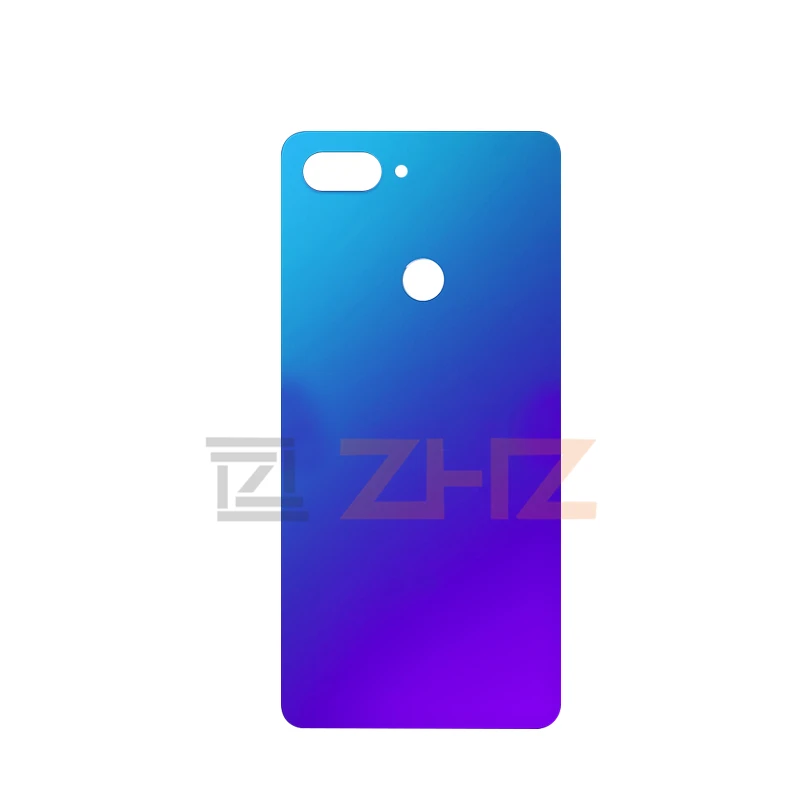 Для Xiaomi Mi 8 lite стеклянная задняя крышка батарейного отсека задняя дверь Корпус Замена Ремонт Запчасти