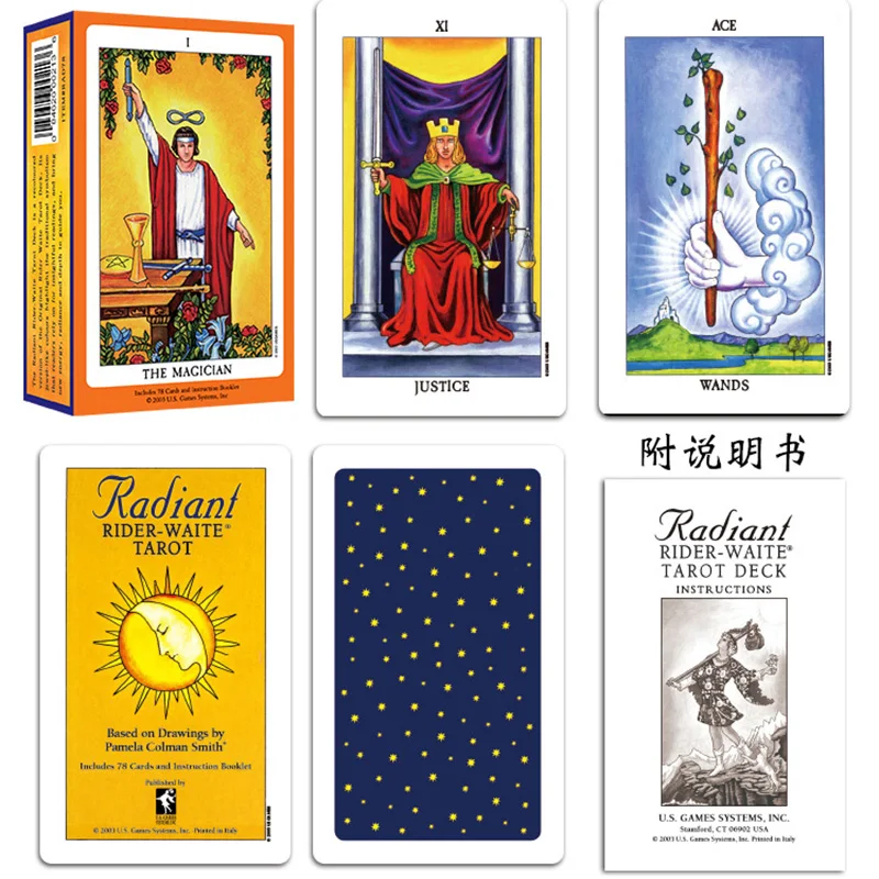 5 Kinds Tarot Deck Board Game Cards Full English Edition For Family/Friends | Спорт и развлечения