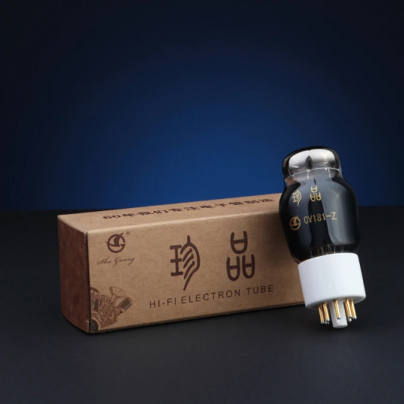 2pcs Shuguang CV181-Z Premium Treasure Vacuum Tubes Replace 6SN7GT,6SN7-T,WE6SN7,CV181-T Matched Pair Amplifier HIFI Audio