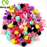 50x100x cute bunny ears puppy dog cat hair bows christmas dog hair accessories grooming bows for puppy small dogs pet products