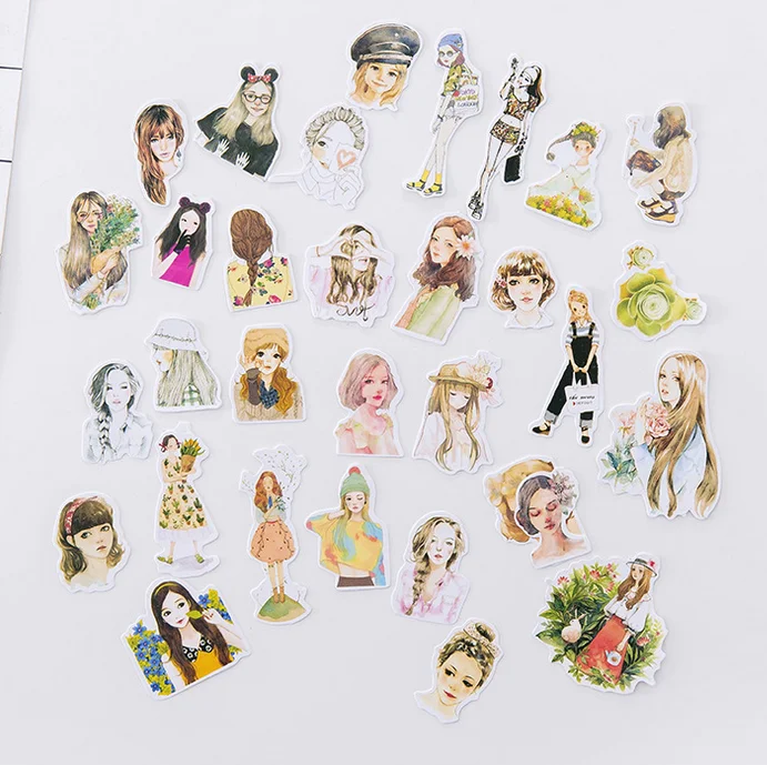 1 шт. декоративные наклейки с мультгероями клейкие Скрапбукинг DIY Стикеры для