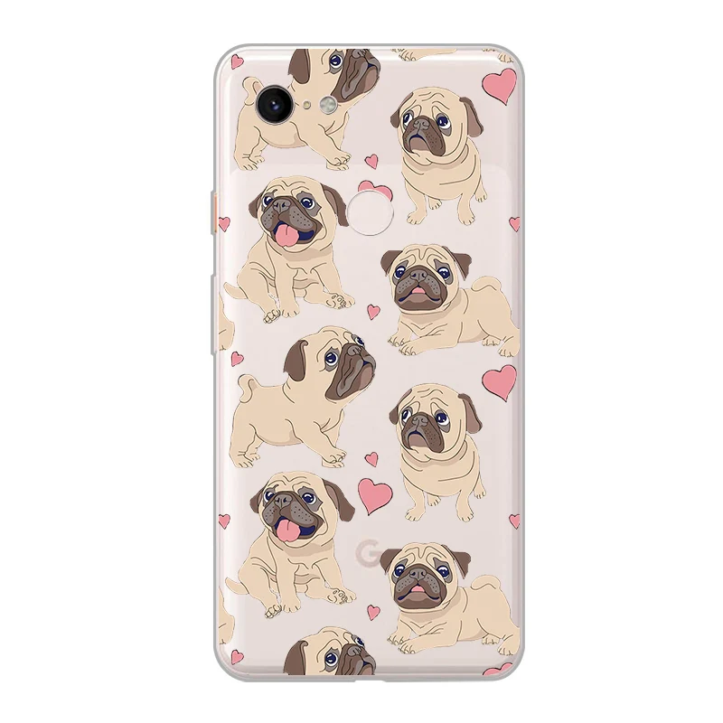ciciber New Fashion Phone Cases For Google Pixel 3 2 XL Case Soft TPU Back Cover for 3XL 2XL Animal Funda Capa Coque |
