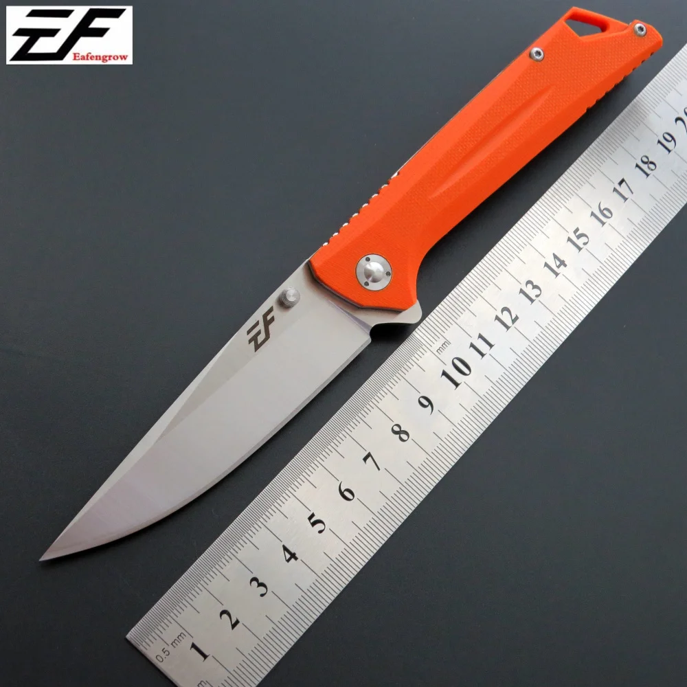 Eafengrow EF35 58-60HRC D2 лезвие G10 ручка складной нож инструмент для выживания кемпинга