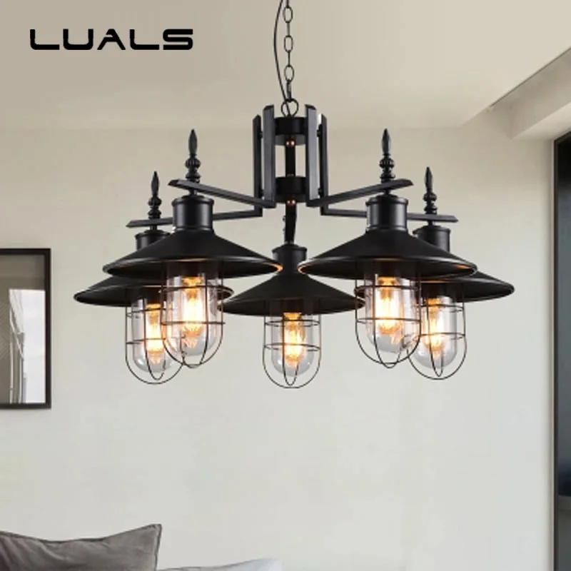 American Style Retro Pendant Lamp Cafe Bar Industrial Pendant Lights Creative Loft Pendant Light For Edison Pendant Lighting