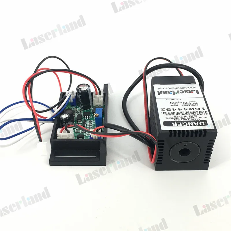 12 V 200 mW синий/фиолетовый Blu-Ray 405nm лазерный диодный модуль с ttl | Инструменты