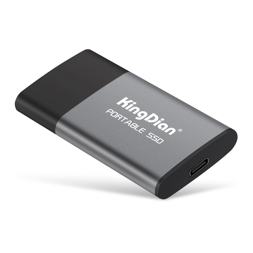Внешний портативный жесткий диск KingDian SSD 120 ГБ USB TYPE-C HDD с гарантией три года -