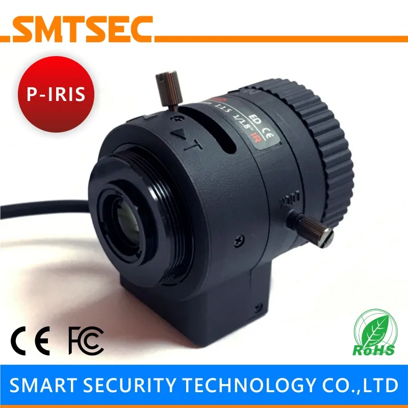 Новый P-IRIS 1/1. 8 &quotHD 3MP 3 6-10 мм объектив F1.5 ручной зум Авто Ирис CS крепление CCTV HD