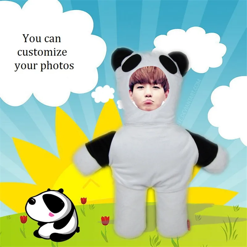 Плюшевые игрушки в виде панды мягкие подушки животных Декоративные диванные для