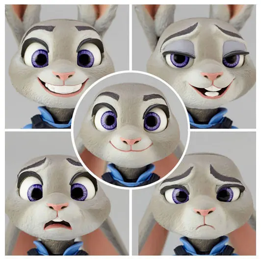 12 см кролик Джуди из «зверополиса» Hopps кукла аниме фигурка ПВХ Коллекция Модель игрушки фигурка для друзей подарок
