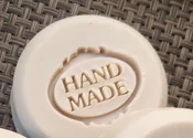 size 5x4cm Натуральное мыло ручной работы акриловое уплотнение Мини DIY натуральная Органическая стеклянная печать - Цвет: size 5x4cm