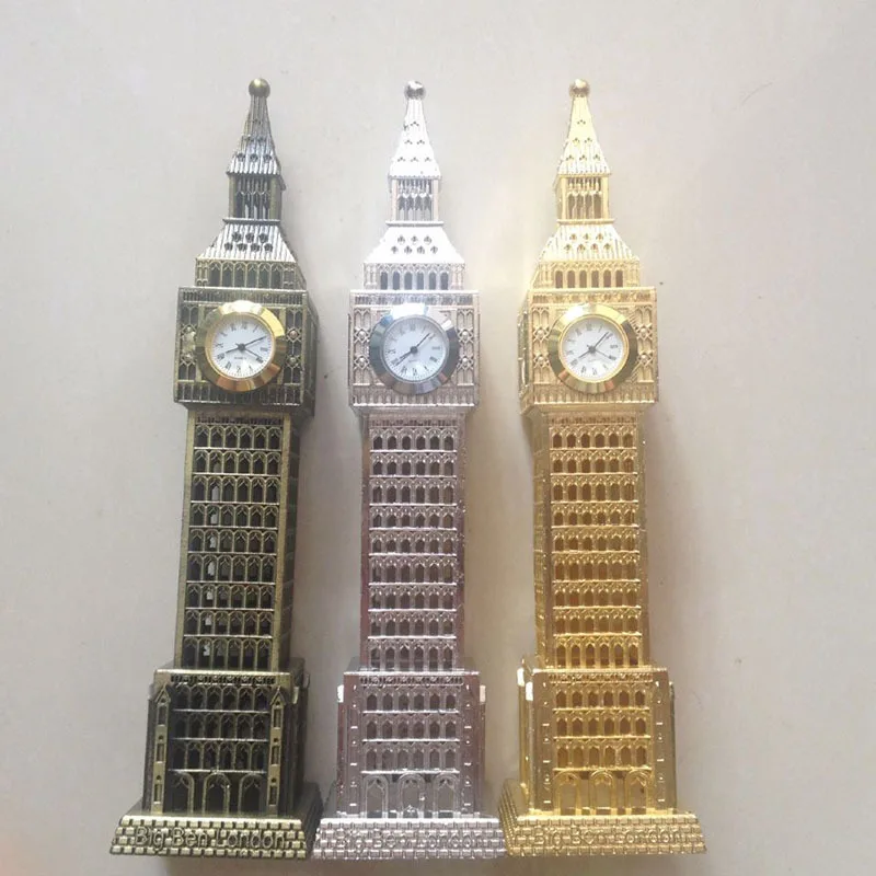 В достопримечательность с мировой известностью Биг Бен украшения модель в