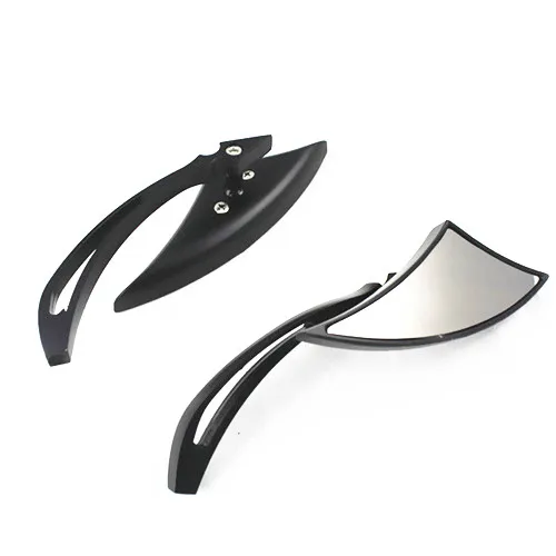 

Black Custom 8mm 10mm RearView Mirrors Motorcycle For Harley Dyna Honda Kawasaki Suzuki Yamaha Chopper Crusier Touring