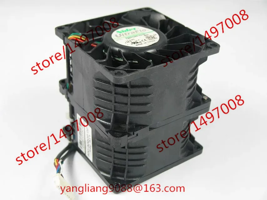 Вентилятор охлаждения сервера Nidec C80V12BS1AJ 70 A06 DC 12V 4.68A 80x80x89 мм|square fan|server fandc fan 12v |