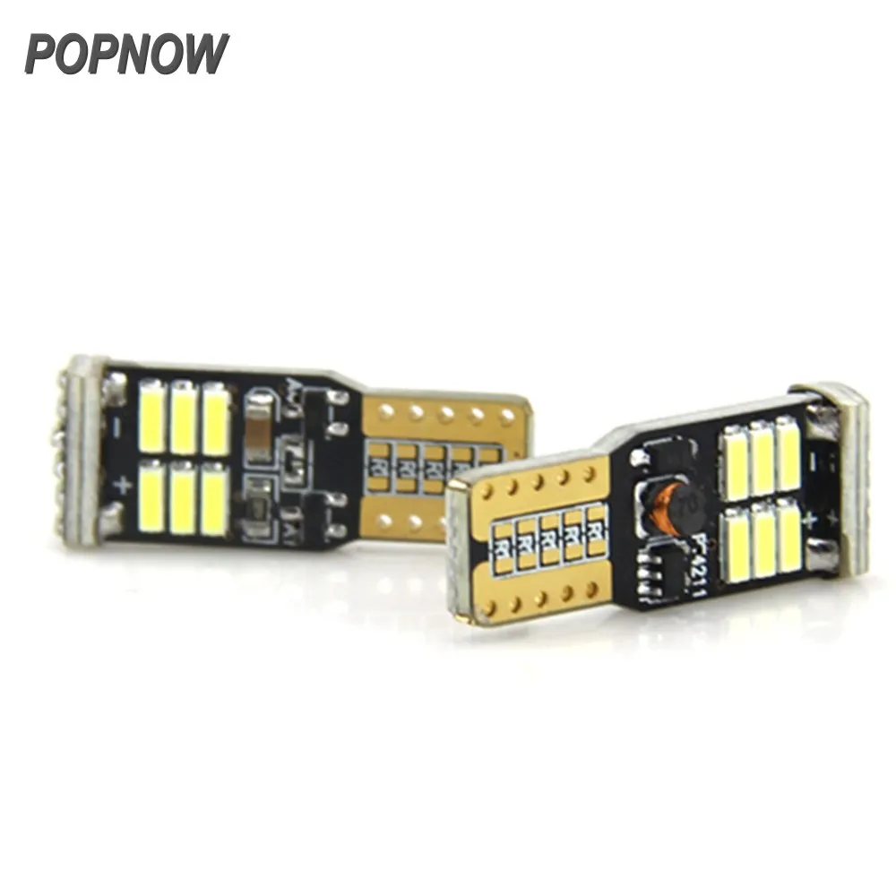 СВЕТОДИОДНЫЕ Лампы Canbus T10 12 в 24 В Неполярные с 4014SMD светодиодами 194 168 W5W