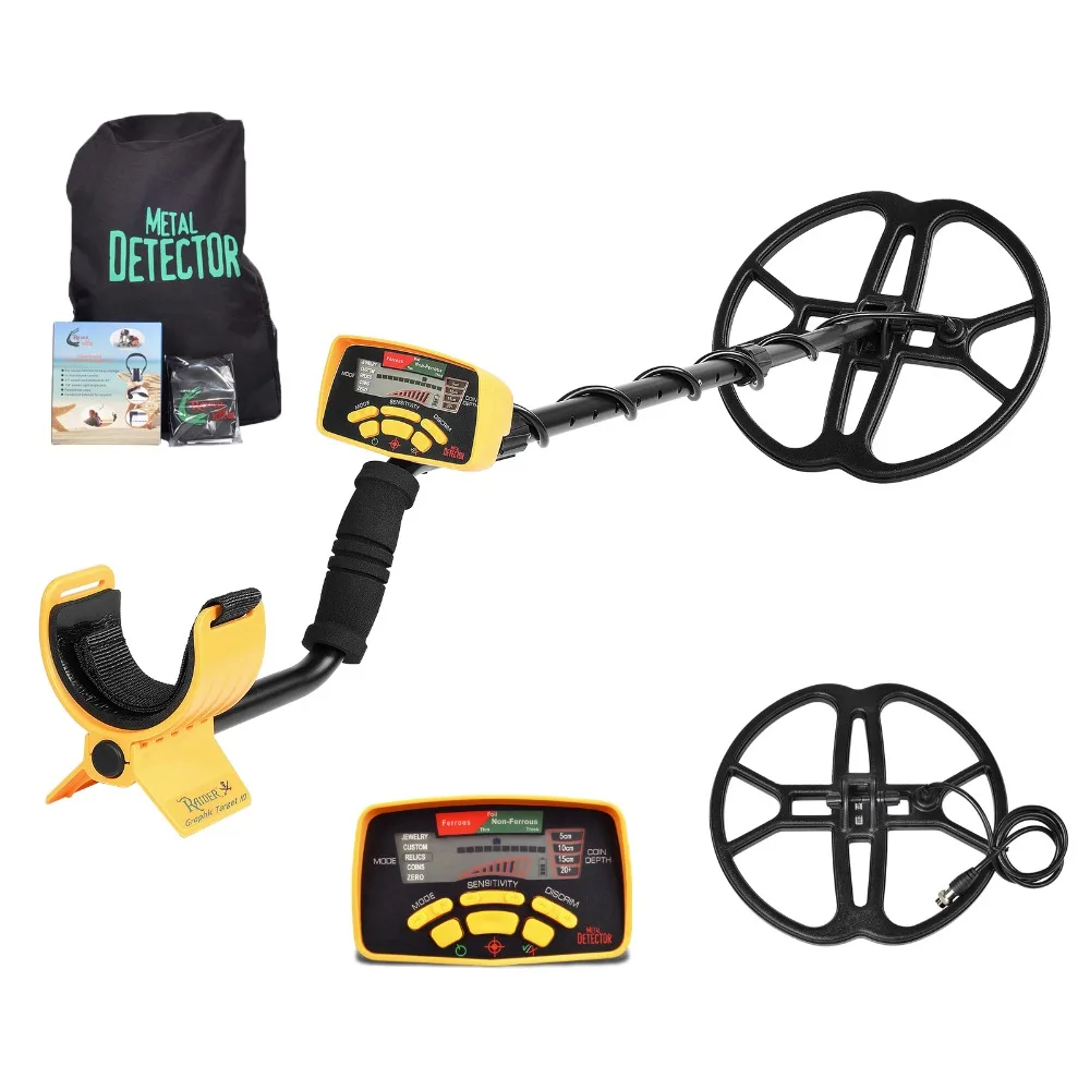 

MD-6350 Underground Metal Detector Gold Digger Treasure Hunter MD6350/MD6250 Updated Professional Detecting Equipment Pinpointer