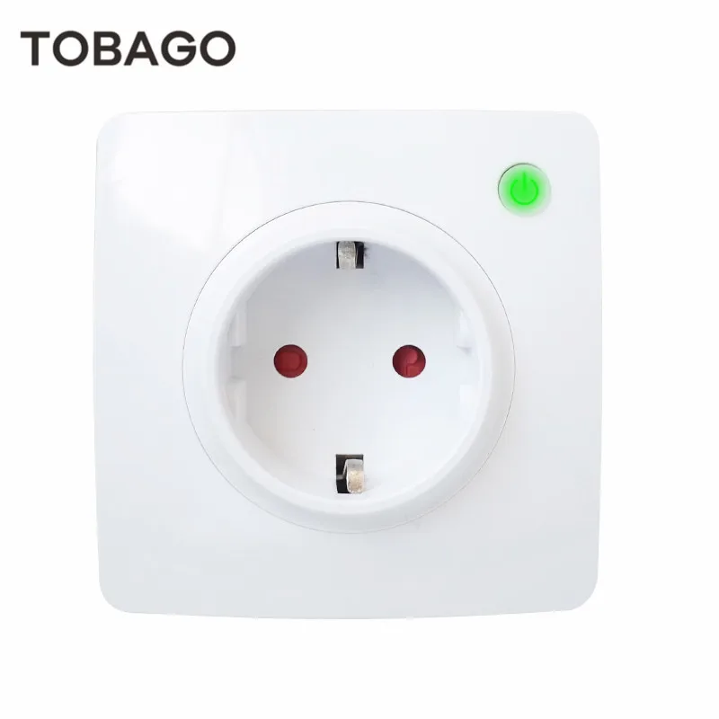 TOBAGO EU настенная розетка Универсальная умная Wifi электрическая розетка поддержка Evergy функция монитора и Магнитное реле с фиксацией