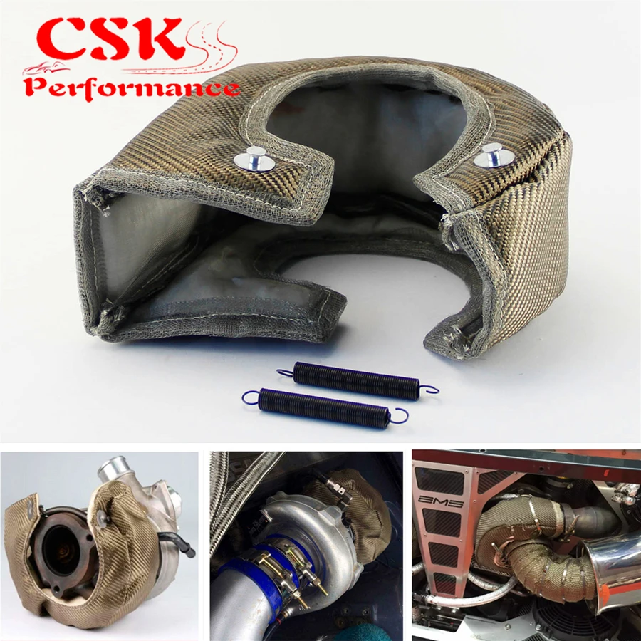 Титана турбо одеяло тепловой щит барьер зарядное устройство крышка T4 GT40 GT42 GT45 |