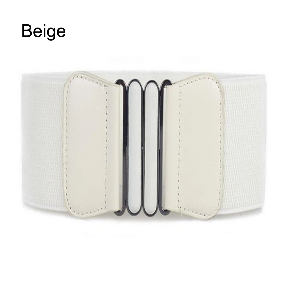 Поясные ремни женские обтягивающие эластичные Ceinture Модные женские эластичные кожаные широкие пояса платье украшение для Femme пояс