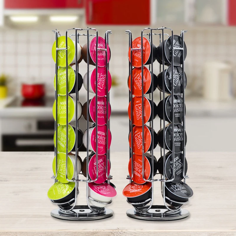Настольная капсулы кофе Nespresso держатель для Nescafe Dolce Gusto Держатель из нержавеющей