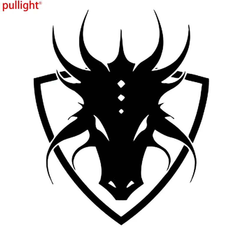 

Anime Manga Shield Logo Emblem Sign Dragon Car-styling Decals Car Stickers