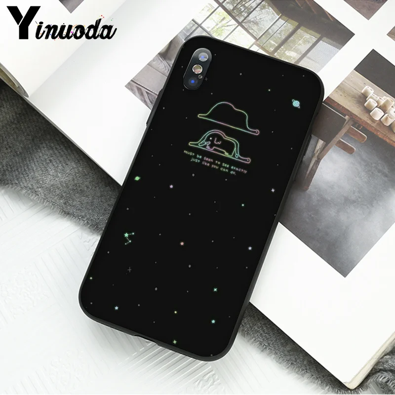 A4 Роскошный высококачественный защитный чехол Yinuoda The Little Prince DIY для iPhone 8 7 6 6S Plus 5 5S SE XR X XS MAX Coque Shell - Цвет: A4