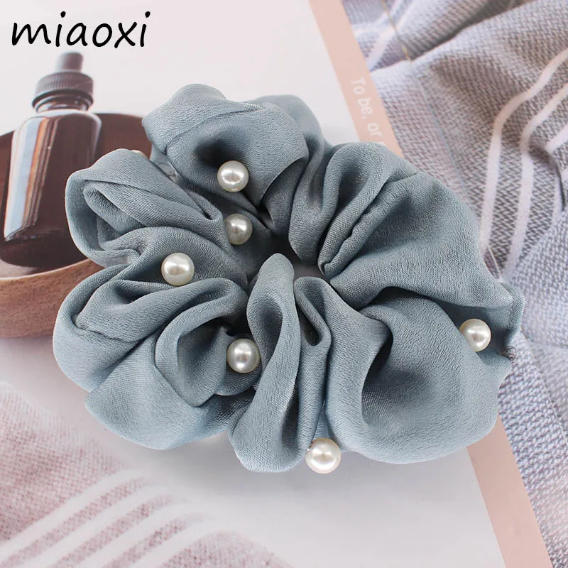 Женские резинки для волос с бусинами модные милые разноцветные аксессуары волос|