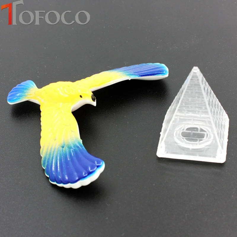 TOFOCO Magic Balancing Bird Science Desk Toy with Base Novelty Eagle Fun Learn Best Gift for Children | Игрушки и хобби