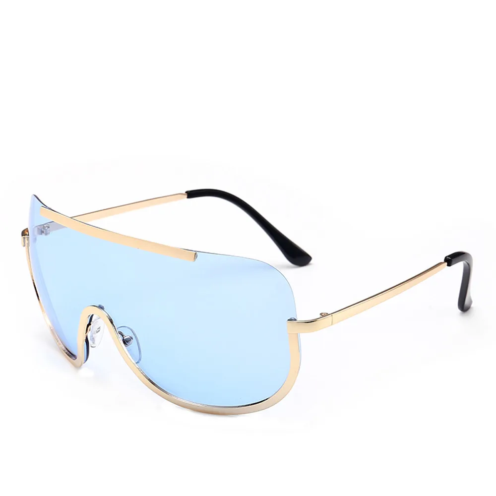 Солнцезащитные очки sunglassess для женщин с линзами из сиамской кожи уличные черные