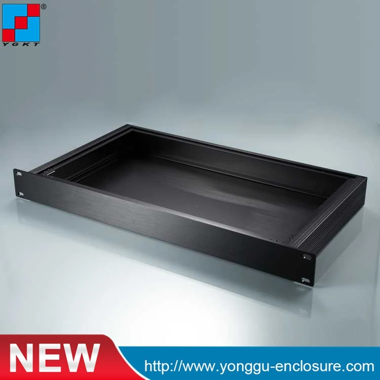1U шасси с креплением в стойку алюминиевый корпус источника питания теплоотвод