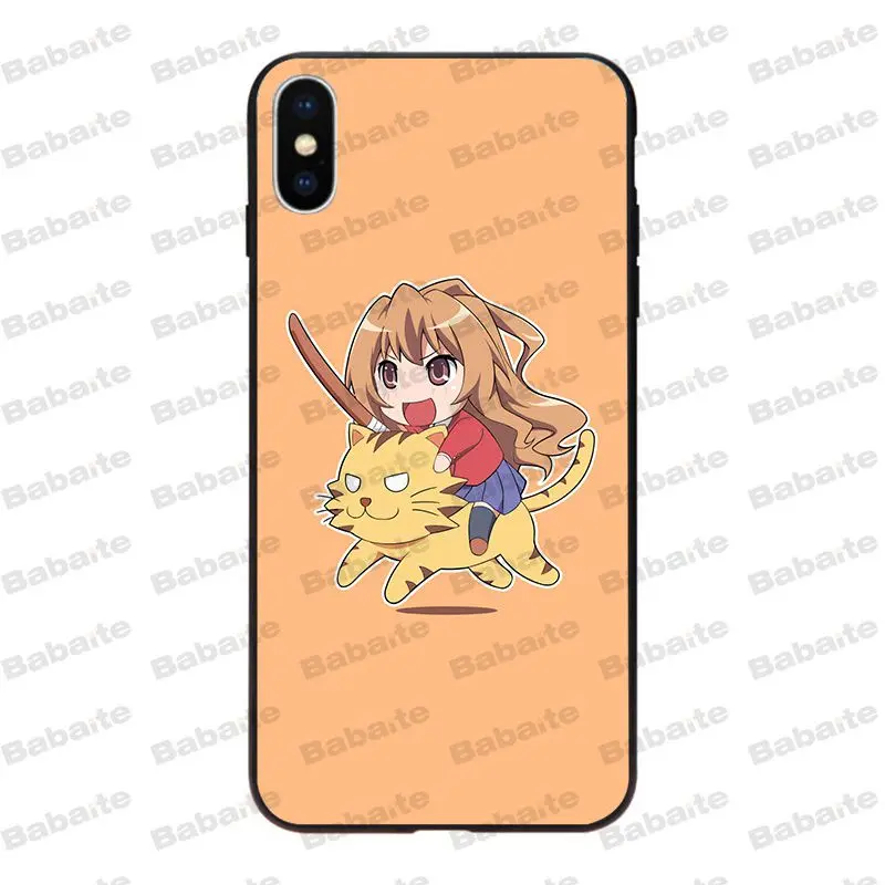 Красивый чехол для телефона Babaite Toradora с рисунком из аниме сделай сам iPhone 8 7 6 6S Plus X